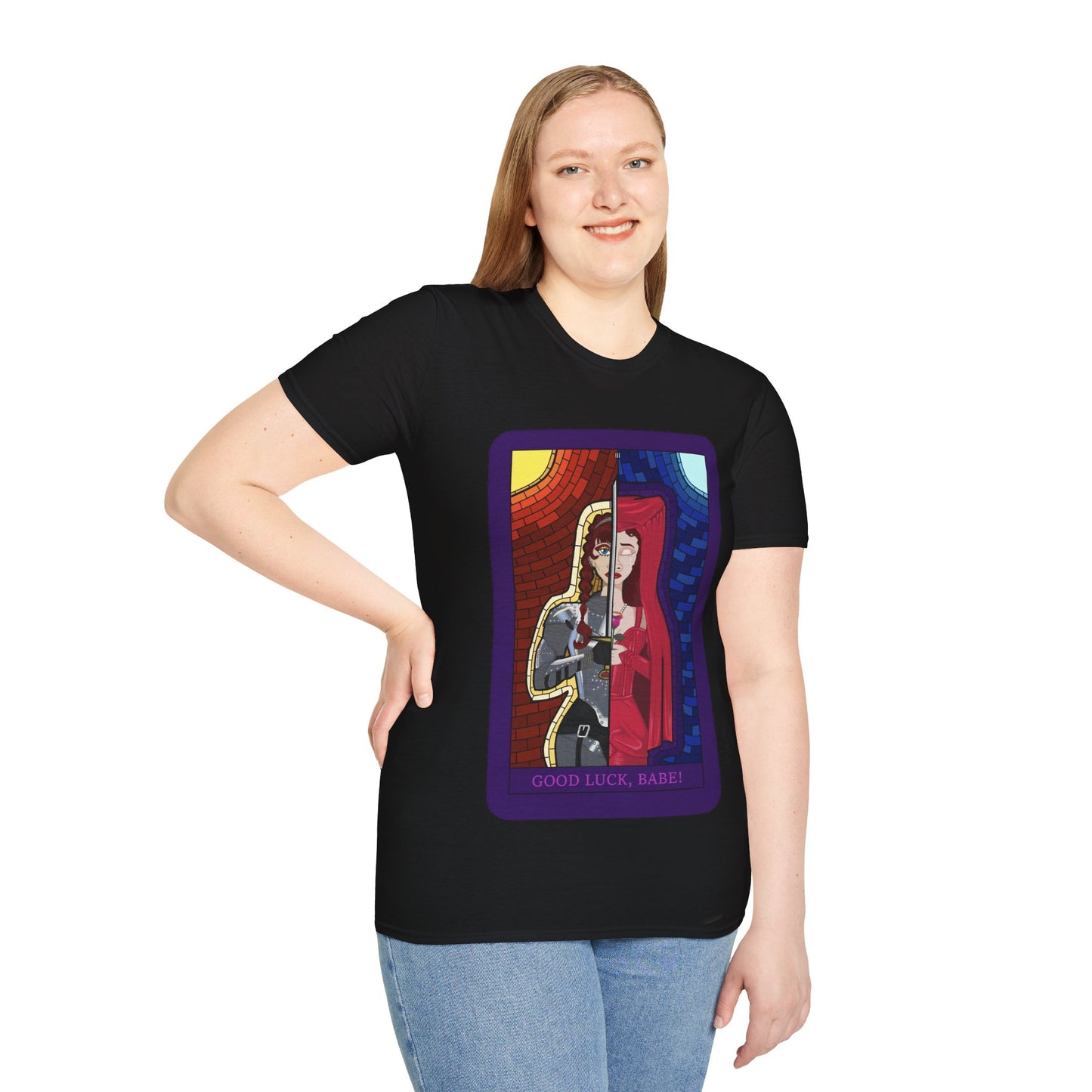 Chappell Roan “Good Luck, Babe!” Tarot Unisex Tee.